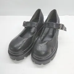 ◇ VIVIAN ヴィヴィアン ストラップシューズ サイズM ブラック レディース E  【1408060009688】