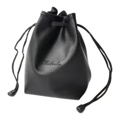 [FUPUONE] カメラバッグ レンズケース 軽量 巾着型 ミニサイズ 裏地 フリース (ブラック, S) [ブラック] [S]