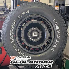 JL JK ラングラー 17インチ LEXXEL SwaGGer ヨコハマ ジオランダー AT4 G018 275/70R17 285/70R17 295/70R17のサムネイル