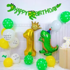 【★人気商品★】1歳 誕生日 飾り付け 恐竜 男の子 女の子 大人 一歳 恐竜 誕生日バルーン バースデー 飾り ケーキバルーン フォトフレーム バルーン クマバルーン おしゃれ 写真撮影