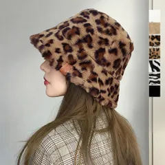バケットハット ファー レディース帽子
