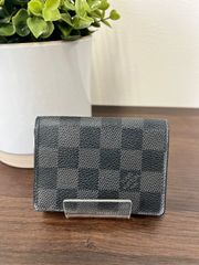 [人気商品]LOUISVUITTON ルイヴィトン ダミエ グラフィット アンヴェロップ・カルトドゥヴィジット N63338 メンズ 名刺入れ カードケース