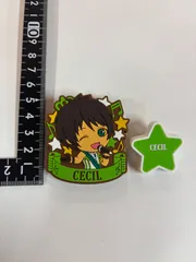 ☆愛島セシル ラバーピンズセット(2個組)  一番くじ うたの☆プリンスさまっ♪マジLOVE2000% J賞