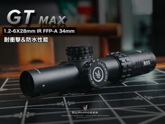 SWAMP DEER OPTICS GT MAX 1.2-6X28mm IR FFP ショートスコープ（実銃対応規格）