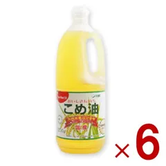 築野食品 こめ油 1500g TSUNO 築野 国産 こめあぶら 米油 コメ油 米サラダ油 お買い得サイズ 6個のサムネイル