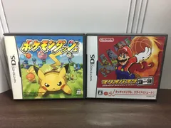 任天堂DS　ソフト　ポケモンダッシュ　＆　マリオバスケ 3ON3　2本セット　D9