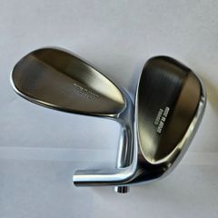 新品 未使用 訳あり 2個セット 無刻印 日本国産 市川町 ハンドメイド 広田ゴルフ 軟鉄鍛造 フォージド ウェッジ ヘッド 52°と56°