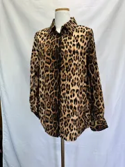 新品 レオパード柄 シャツ ブラウス