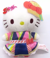 【中古】ぬいぐるみマスコット キティ ピューロランドコラボマスコット 「ピューロランドネオナツマツリII」