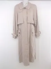 ◇ ◎ PAGEBOY ページボーイ ALICIA 長袖 トレンチ コート サイズM ピンク系 レディース P  【1302170004741】のサムネイル