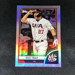 マイク・トラウト / Mike Trout 2023 Topps World Baseball Classic ベースカード