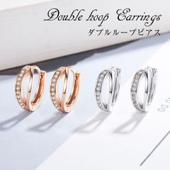 ピアス レディース フープピアス 人気 リング リングピアス 誕生日プレゼント 記念日（両耳用）