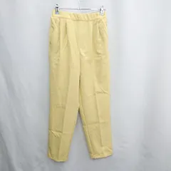 ◇ ⊇ SM2 サマンサ モスモス ウエストゴム イージーパンツ サイズL イエロー レディース E  【1502060024686】