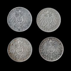 ローマ帝国分裂期 ガリア帝国 初代皇帝 ポストゥムス 古代コイン 銀貨4