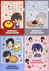 【中古】クリアファイル 全4種セット A4クリアファイル 「ココス×わんぱく!刀剣乱舞 ココに集まれ!みんなでもぐもぐ キャンペーン」 対象メニュー注文特典 第3弾