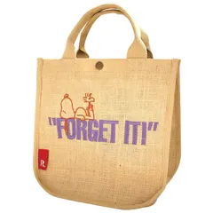 新品 送料無料 スヌーピーバッグ ROOTOTE SQUARE PEANUTS-8H 8321 ルートート スヌーピー IP.スクエア.ジュート.ピーナッツ-8H フォゲット・イット！【SPORTUS】