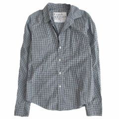 Frank&Eileen フランク＆アイリーン BARRY バリー ギンガムチェック オープンカラーシャツ 長袖 サイズXS レディース 【中古】