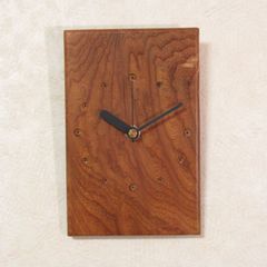 木の振り子時計 飛騨高山 無垢一枚板 山桜 - メルカリ