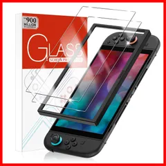 【即発送】2 保護フィルム 旭硝子素材製 9H硬度 ラウンドエッジ加工 2 全面保護 高透過率 飛散防止 耐衝撃 Seefox【2枚入り】Switch 自動吸着 指紋防止 気泡ゼロ 貼り付け簡単 ガラスフィルム Switch2 フィルム 強化ガラス 画面保護