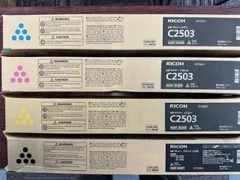 リコートナー4色セット　C2503 C2504 C2500　（ブラック・シアン・マゼンタ・イエロー）のサムネイル