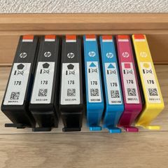 HP 純正新品 HP178 4色計7個セット インク