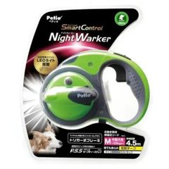 ペティオ (Petio) ナイトウォーカー リールリード スマートコントロール ライムグリーン