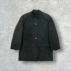 イタリア製 ヴィンテージ Rosalba Valentini FIRENZE 本革 レザー スタンドカラー レザージャケット ハーフコート 48