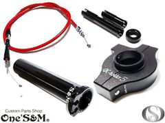 ワンズ製 バリューセット5　軽スロSP ブラックエディション + Xホルダー5 ブラック + Xワイヤー2 レッド