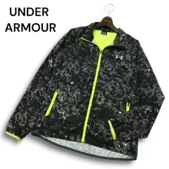 UNDER ARMOUR アンダーアーマー 通年★ カモフラ総柄 ランニング ブルゾン ジャケット Sz.LG メンズ