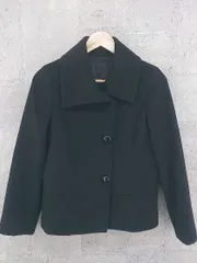 ◇ UNTITLED アンタイトル 長袖 Pコート 2 ブラック レディース 【中古】 【1002799437813】