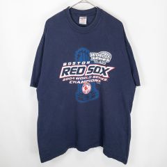 【古着】MLB レッドソックス ワールドシリーズチャンピオン スポーツTシャツ