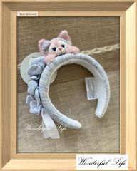 【即納在庫】ディズニー   上海ディズニー公式グッズ   Wonderful Life shop 海外限定  上海ディズニーランド  フローラルファンタジー ぬいぐるみ  リーナベル  ぬいぐるみ カチューシャ  ダッフィー＆フレンズ