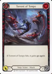 【中古】Flesh and Blood 1HP130[C]：Torrent of Tempo (3)