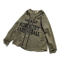 KAPITAL キャピタル 3サイズ ジャケットシャツ 大きめ ゆったり