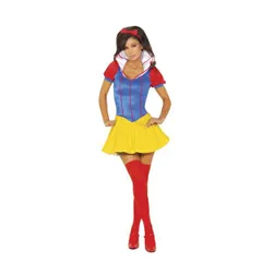 白雪姫　衣装、コスチューム SM　大人女性用　ミニワンピ　セクシー　コスプレ