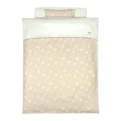 un doudou 日本製 ミニサイズ ベビー布団セット 8点セット 60×90cm オーガニックコットン ダブルガーゼ ベビー用品 新品 新生児 全部洗える 出産準備 出産祝い ギフト 数量限定デザイン MF