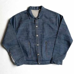 【極美品/USA製】LEVI'S VINTAGE CLOTHING【1880 トリプルプリーツブラウス】M デニムジャケット LVC リーバイス 25041016