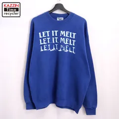 90s USA製 vintage Lee メッセージ スウェット トレーナー メンズ 表記Lサイズ