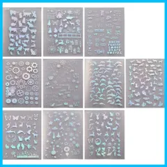 SUNNYCLUE　10枚　レジンシート　レジン　シート　イラストシートセット　