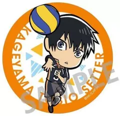 【中古】バッジ・ピンズ 影山飛雄(SD) ホログラム缶バッジ 「ハイキュー!!」