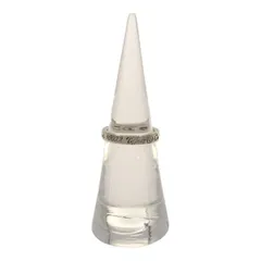 ティファニー ニューヨークノーツ ナローリング 8号 ニューヨーク 727 Fifth Avenue シルバー925 総重量2.5g yo629