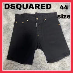 DSQUARED メンズ デニム ショーツ ショートパンツ ジョーツ ブラック 44 Ssize ボタンフライ