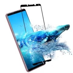 【特価セール】強化ガラス 全面貼り付け エクスペリア5マーク3 フィルム えくすへ5III エクスペリア5III 保護フィルム ガラス 保護 5III SOG05 ふぃるむ 全面吸着 ガラスフィルム 【1枚セット】【改良型/貼り付け簡単/干渉しない/指紋防止/