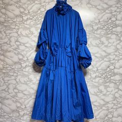希少【HOUGA MOE ISHIDA モエイシダ  【商品名】HS09FD30 ロング ドレス 長袖 スカート ワンピース/マキシ