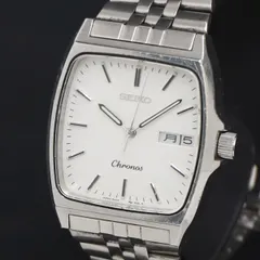 QZ セイコー クロノス 5H23-5110 白文字盤 デイト レディース腕時計 2000000 NSK KRK