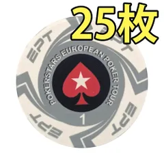 くに子 EPT セラミックポーカーチップ　カジノチップ EPT セラミック ポーカーチップ カジノチップ 100枚の通販 by
