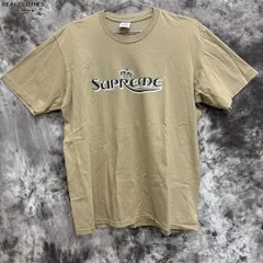 【ヘリン着用】シュプリーム☆クラウン ロゴ tシャツ グレー XL Supremeシュプリーム クラウンT NewJeansヘリン着用 L グレー