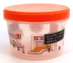 [중고] 식기 집합(오렌지) 맛있는 푸드 컨테이너 [이치반 복권 MOTHER2 기그의 역습 30th Anniversary] E상