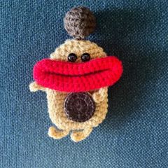 パクパクモンスター　キーケース　小物入れ　ハンドメイド