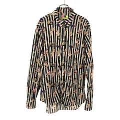エムエスジーエム ストライプ 長袖 ボタンダウンシャツ 41 MSGM メンズ 古着 【240320】 メール便可のサムネイル
